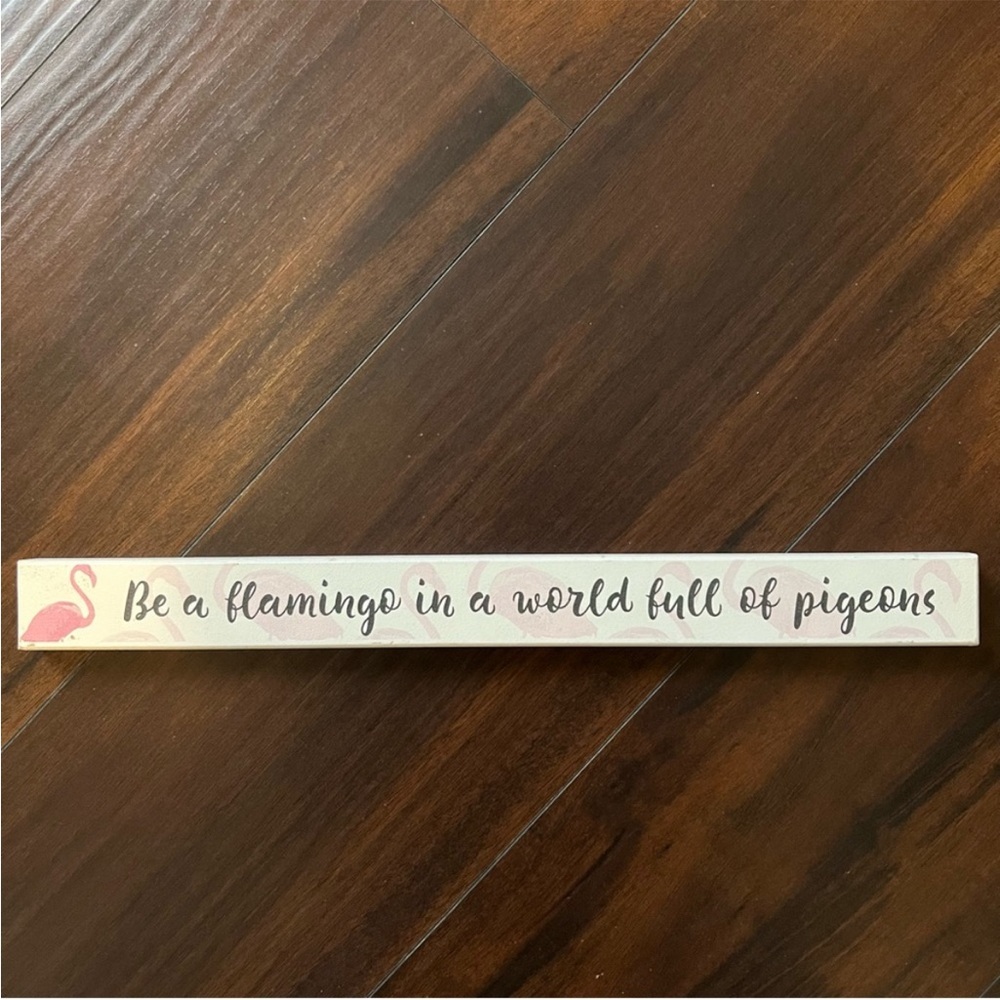 Inspirational Flamingo Wall Art